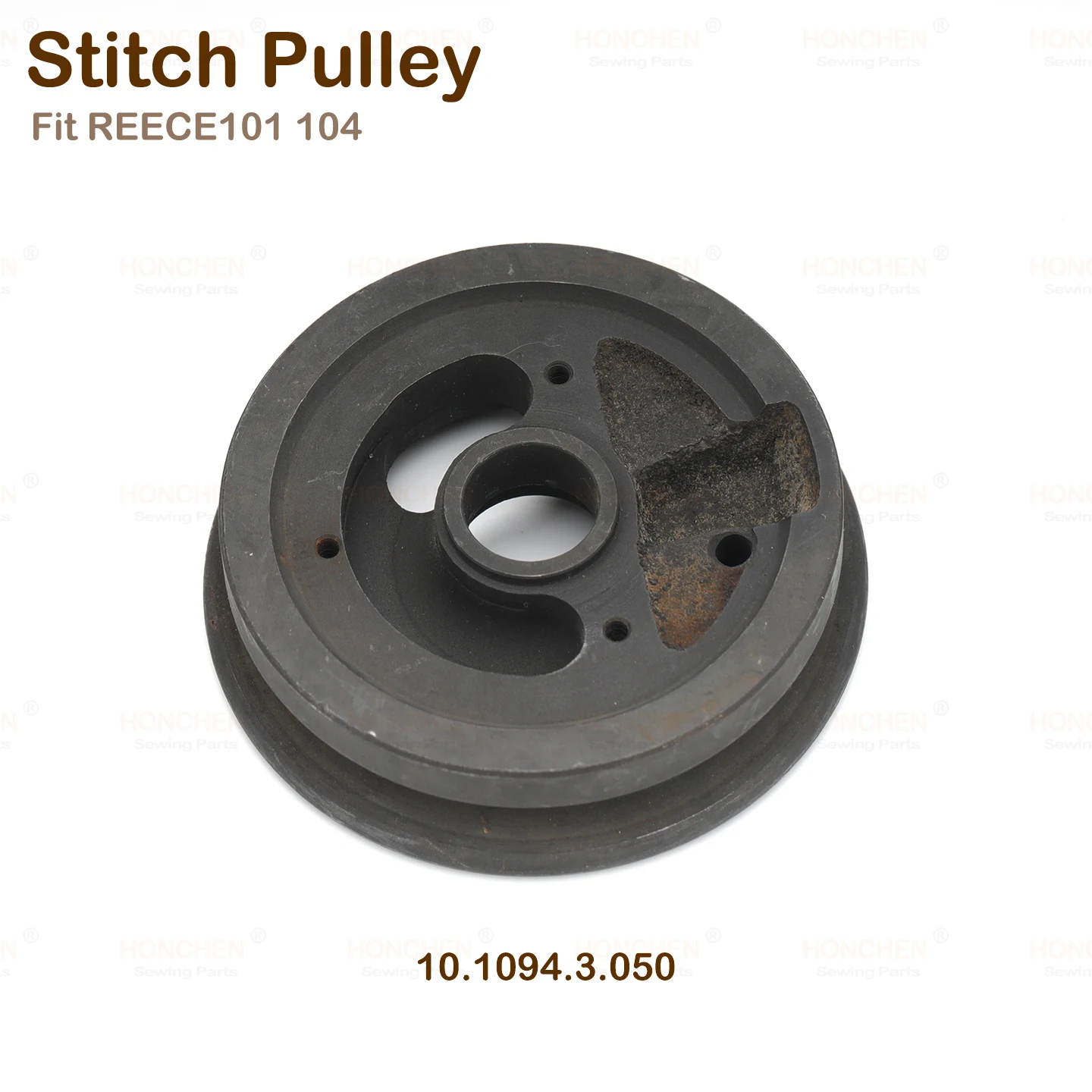 

Электронная проушина, пуговица, детали для швейной машины, стопорное колесо, приводной стежок в сборе 10,1094,3,050, шкив для стежков, подходит REECE 101 104