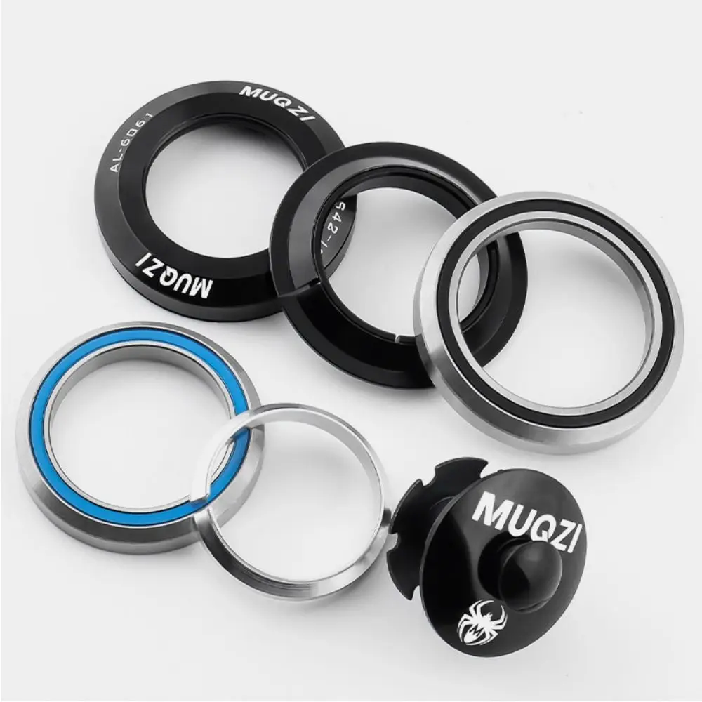 

42-46.9/47mm Bicycle Headset Cover Cone Headset External Bike Bearing Frame Head Headset Steering Effect Aluminum Alloy