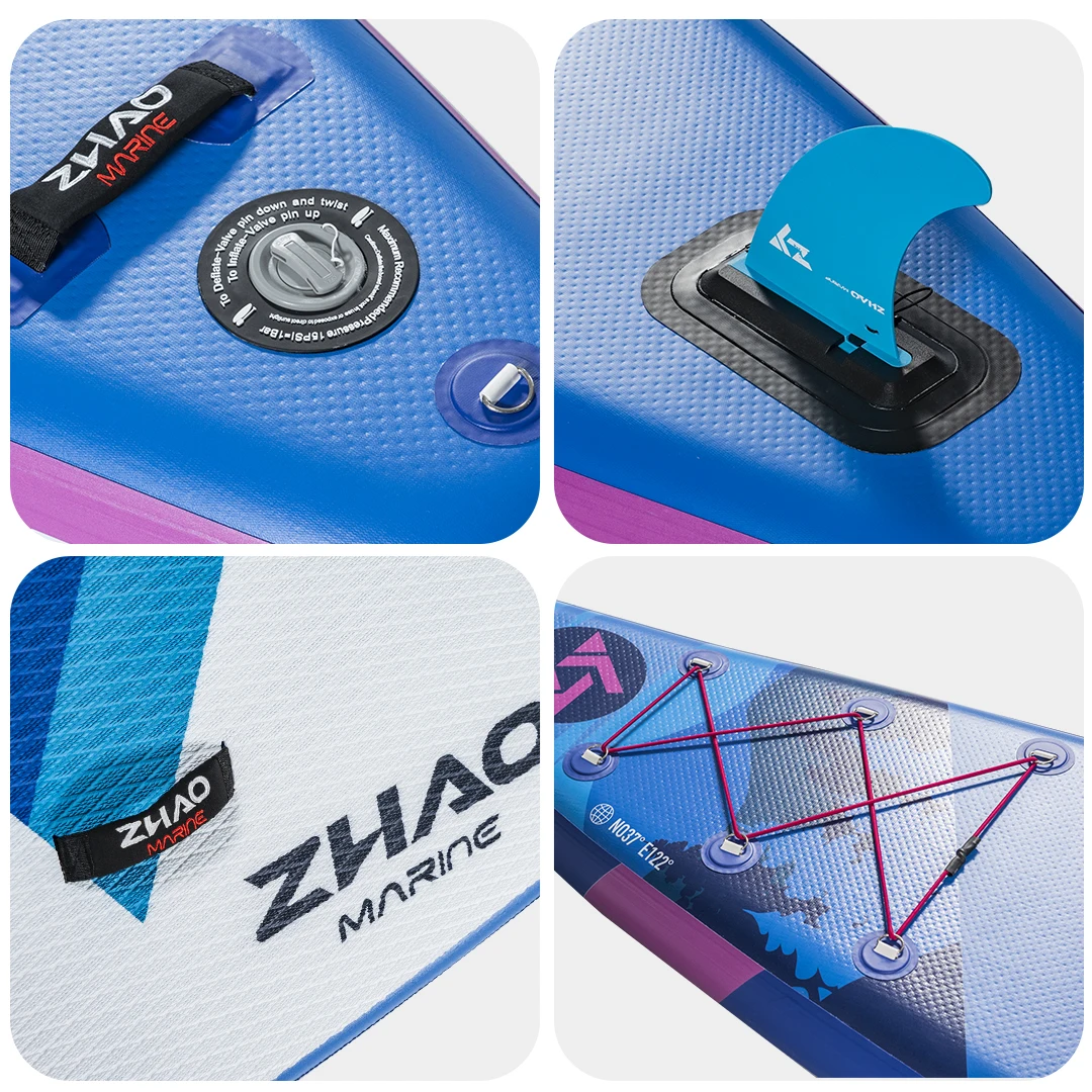 Placa inflável do remo para esportes aquáticos, entrega rápida