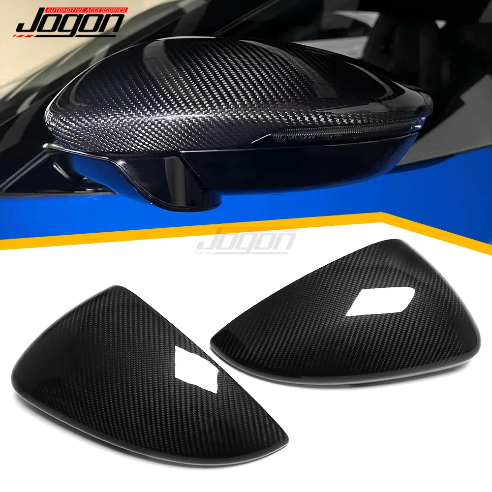 For Lotus Emira 2022 2023 2024 Genuine Carbon Fiber Rearview Mirror Cover Protection Cover Exterior Body Accessories