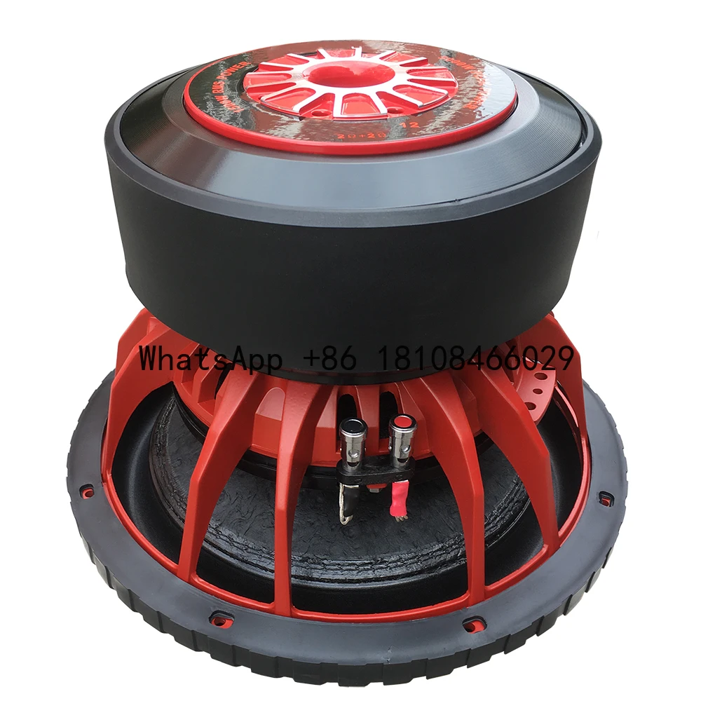 

3000W MAX Aluminum Basket Audio Car Subwoofer Speaker Spl Subwoofer Car Competition