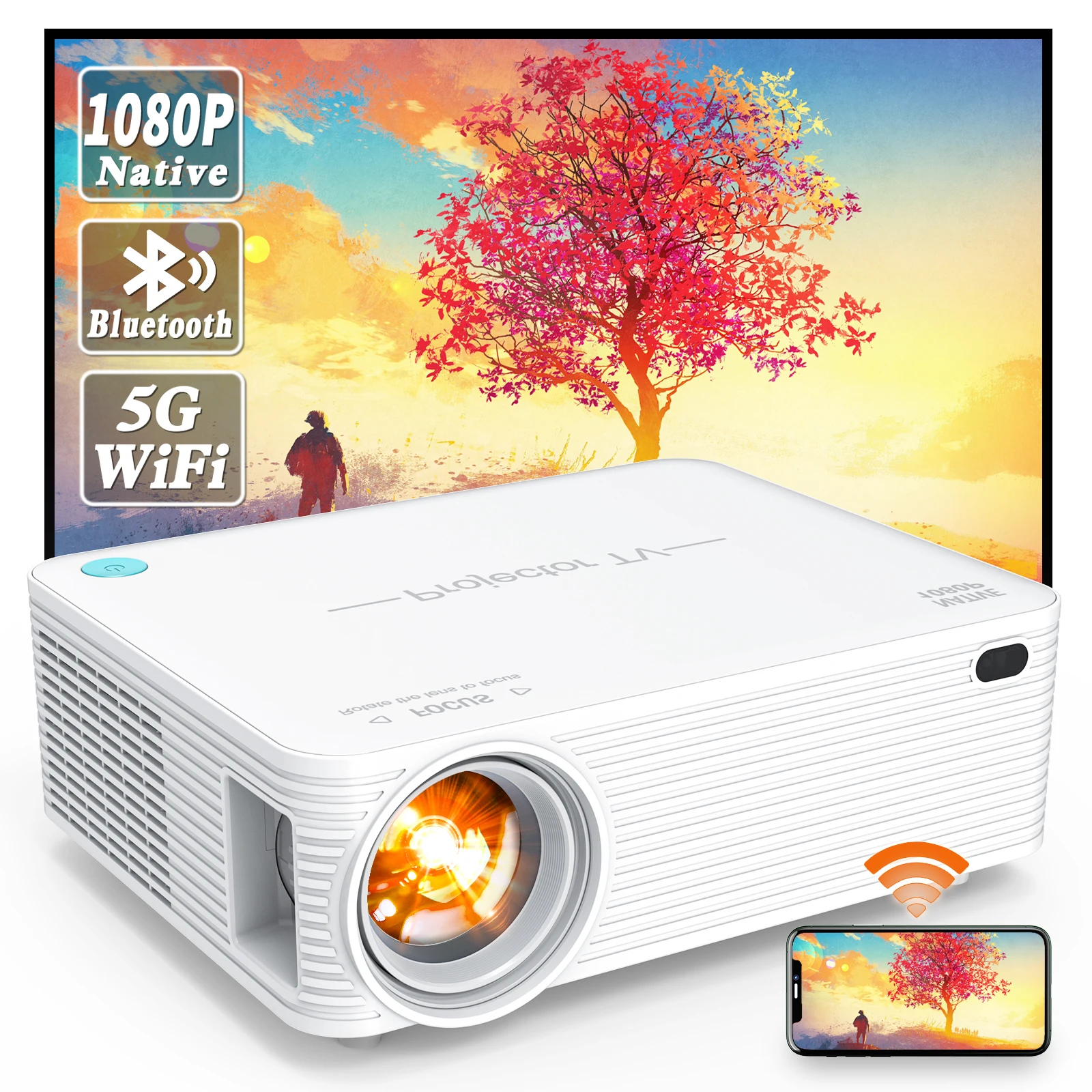 

Hd Video Projecteur 1080P Supplier A30 Projector Screen Portable Projector