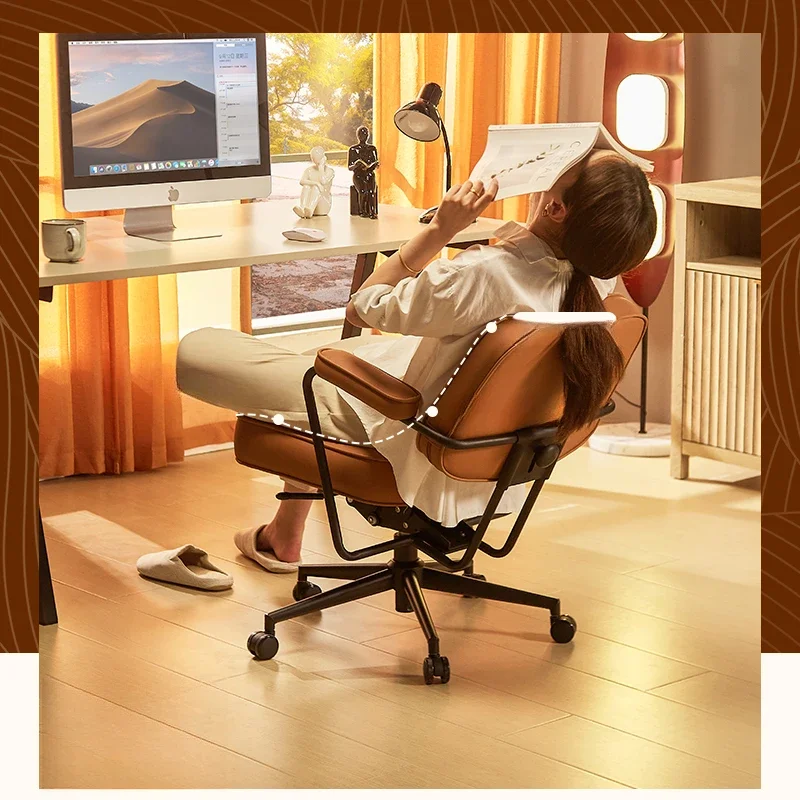 

Height Adjustable Chair Cheap Desk Relax Leather Office Individual Reclining Chairs Ergonomic Furniture Silla De Oficinas Gamer