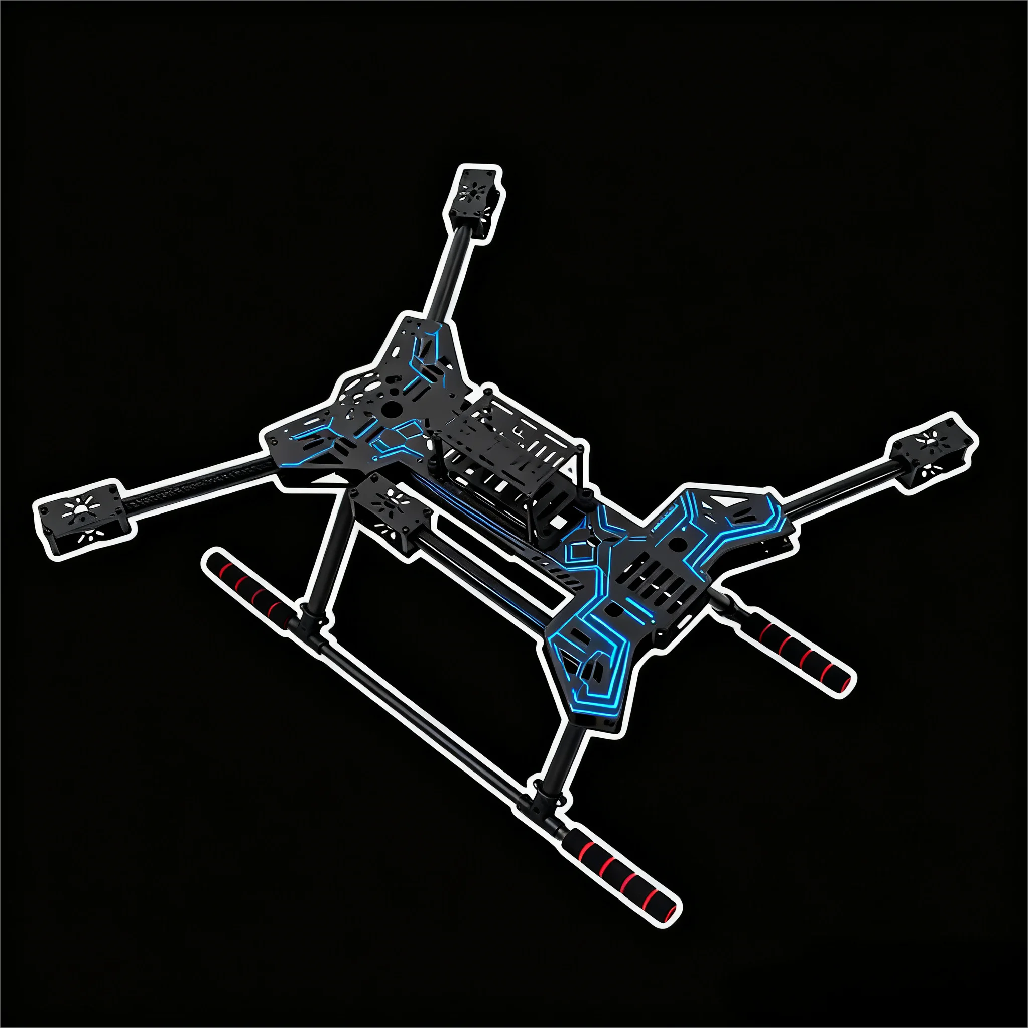 

FPV new F680 all carbon fiber ZD 680 foldable arm aircraft frame kit PIXHAWK Ardupilot Flight Control