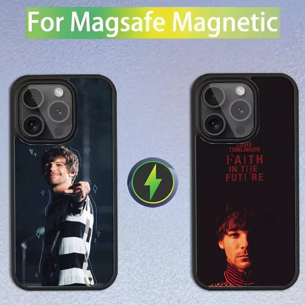 

Louis William Tomlinson Phone Case For iPhone 16,15,14,13,12,11,Pro,Max,Plus,Mini,SE Magsafe Magnetic Wireless Charging