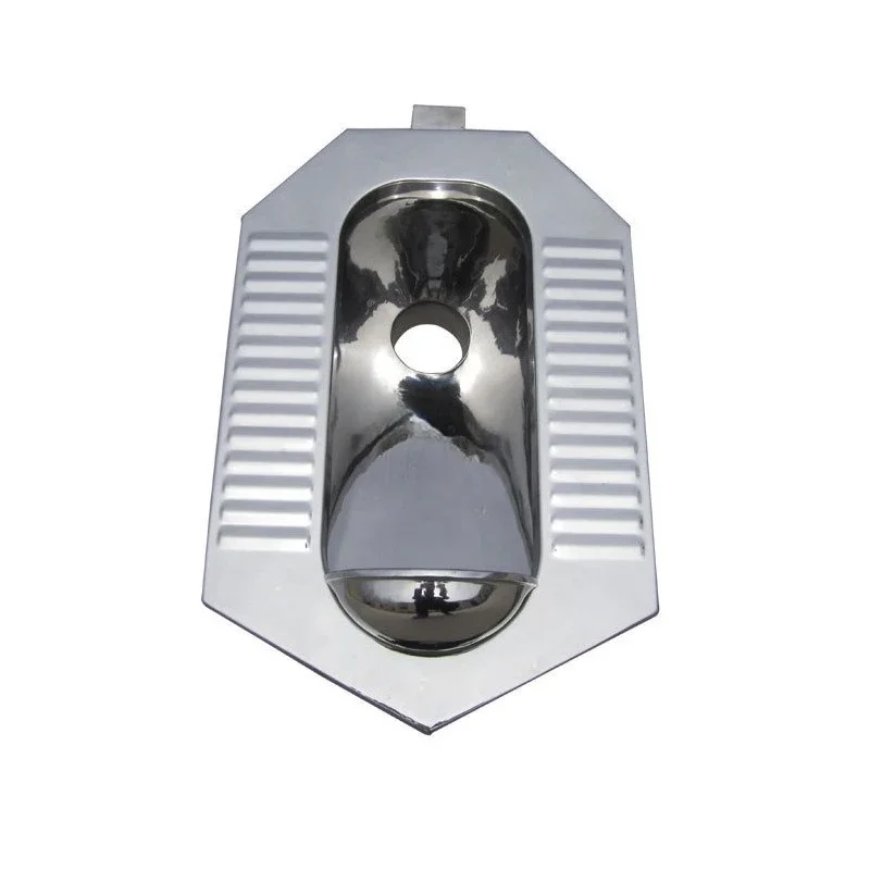 Stainless steel squatting toilet, squatting toilet, flushing 304 material mobile toilet prison around