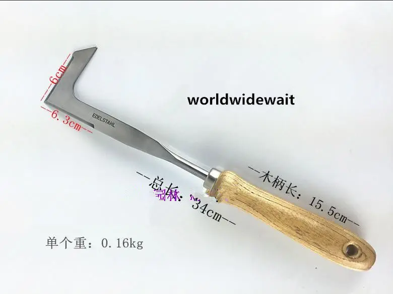 Stainless Steel Mowing Knife Sickle Grass Cutter Garden Agricultural Hand Tools