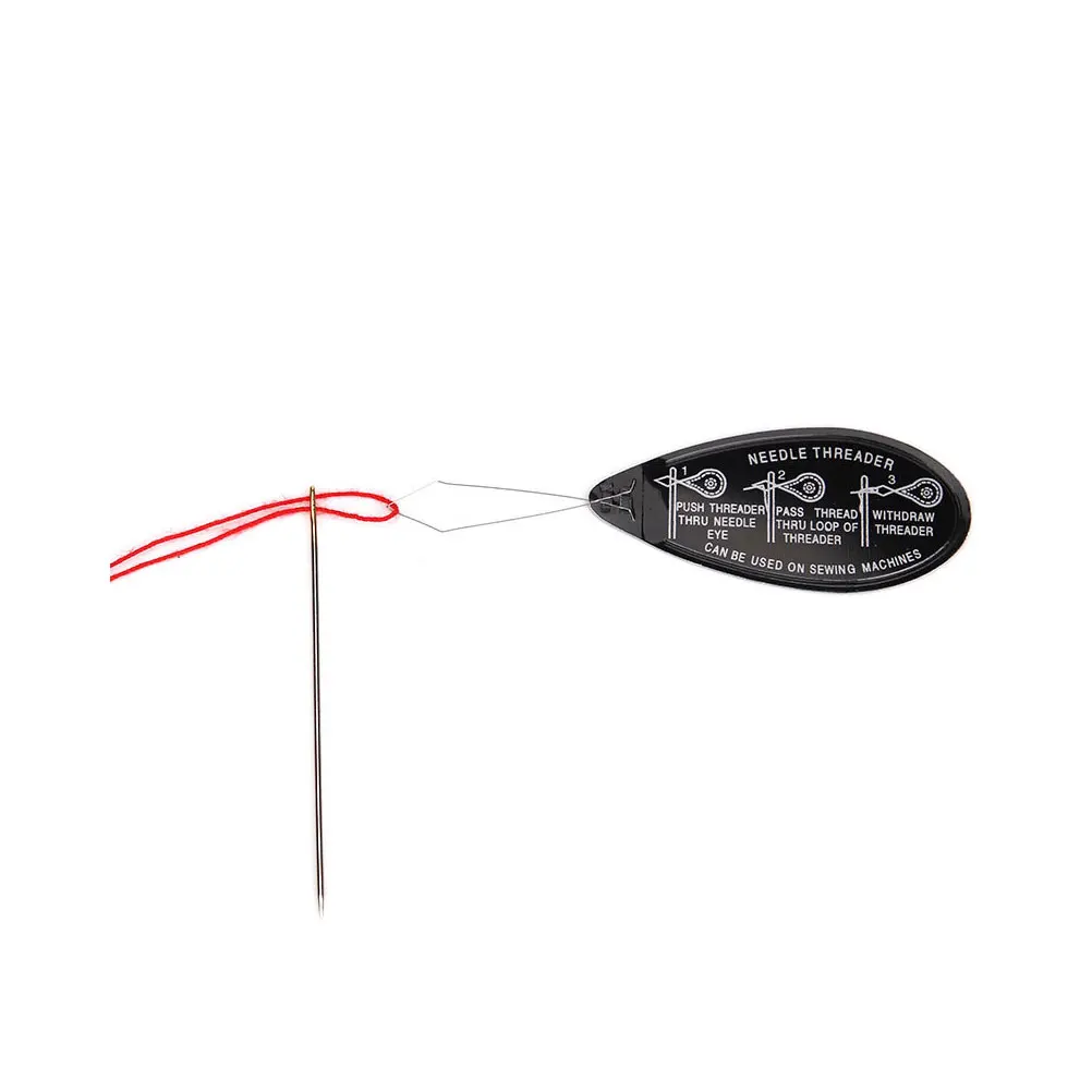 

20pcs Aluminum Needle Threader Flexible Bright Wire Tool For Threading Hand Machine Needles Diy Sewing Craft Stitch Helper