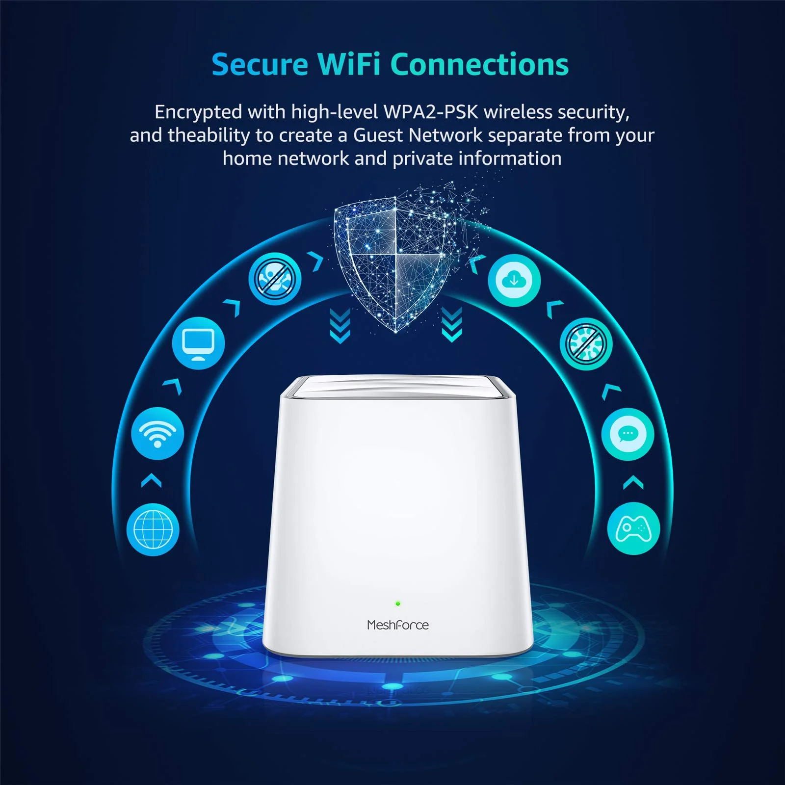 Repeater Wifi Mesh Wi-fi Signal Amplifier Wireless Router 5G Wi Fi Range Extender Long Range Wifi Booster Increases Wifi Range