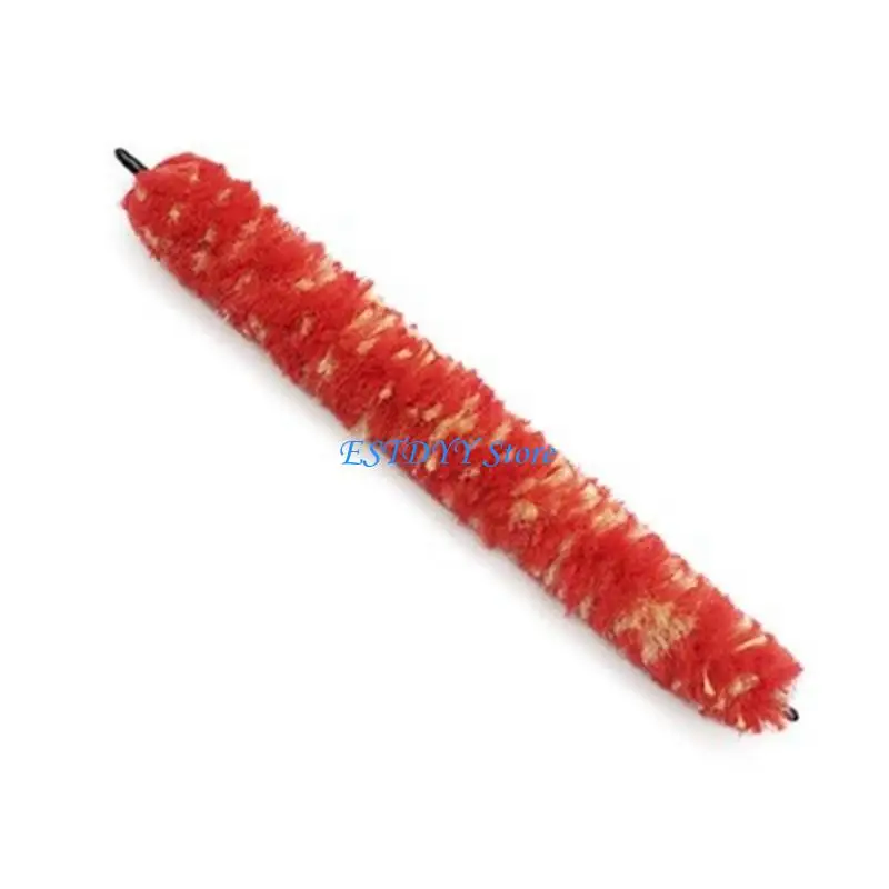 G6DE Bendable Saxophone Neck Brush Featuring Wire Core Stylish Cleaning Nylon Texture Suitable for Musical Instruments Use