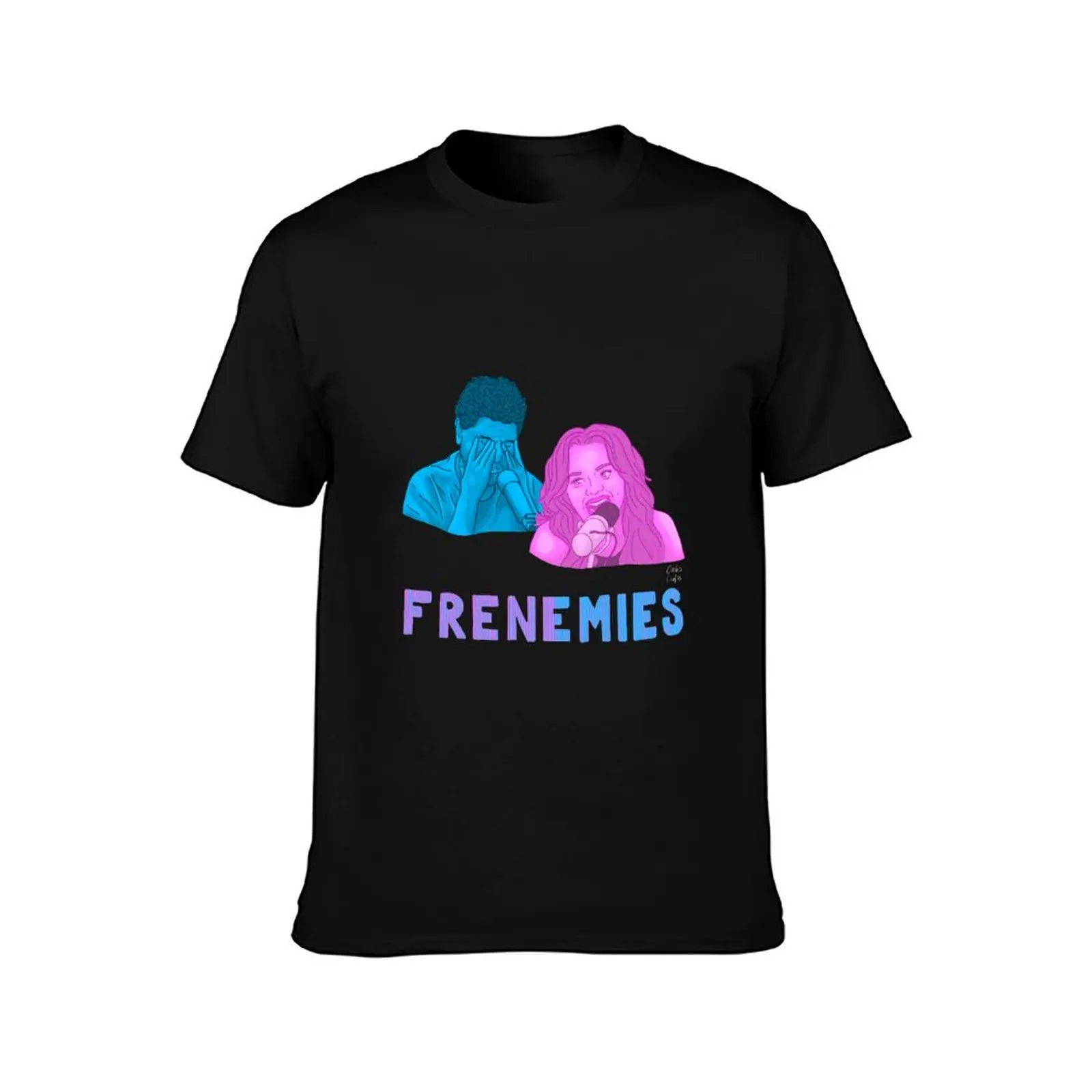 H3 Podcast - Frenemies T-Shirt Minimalist Casual Short Sleeve Top T-Shirt