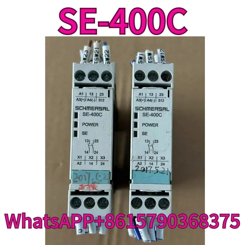 

Used safety relay SE-400C