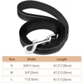 black leash