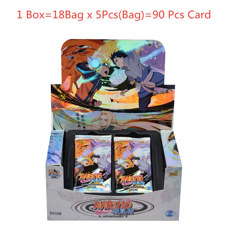 KAYOU Original Anime Naruto Cards Chapter Of The Array Box Added