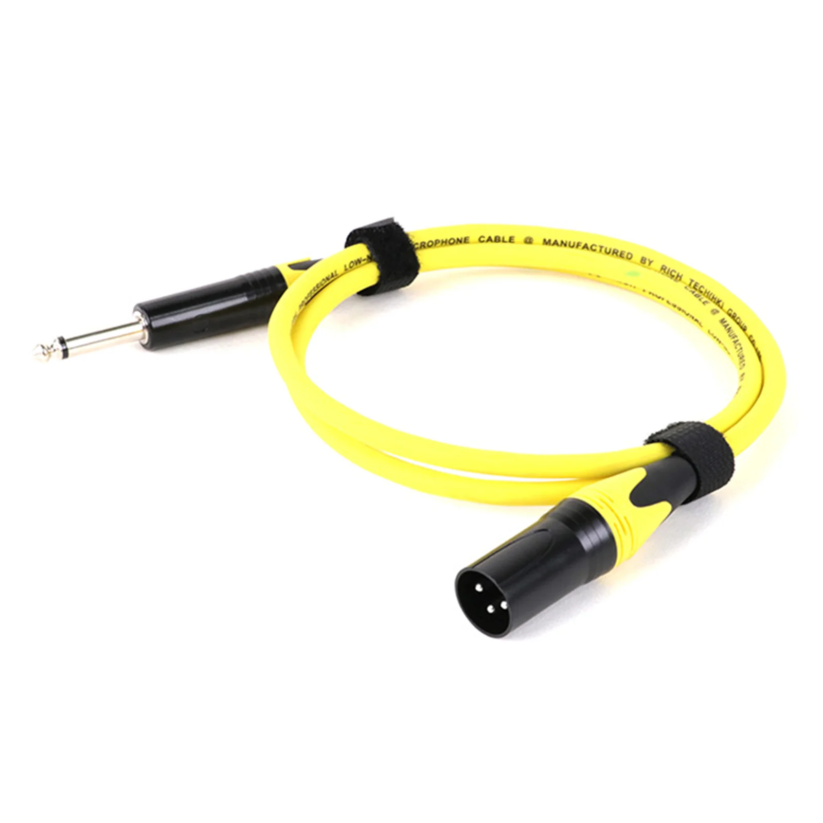 3Pin XLR to 6.5/6.35mm TS Mono Jack AUX Audio Cable Microphone XLR Male Balanced Analog Audio Cord for Speaker Amplifier Mixer