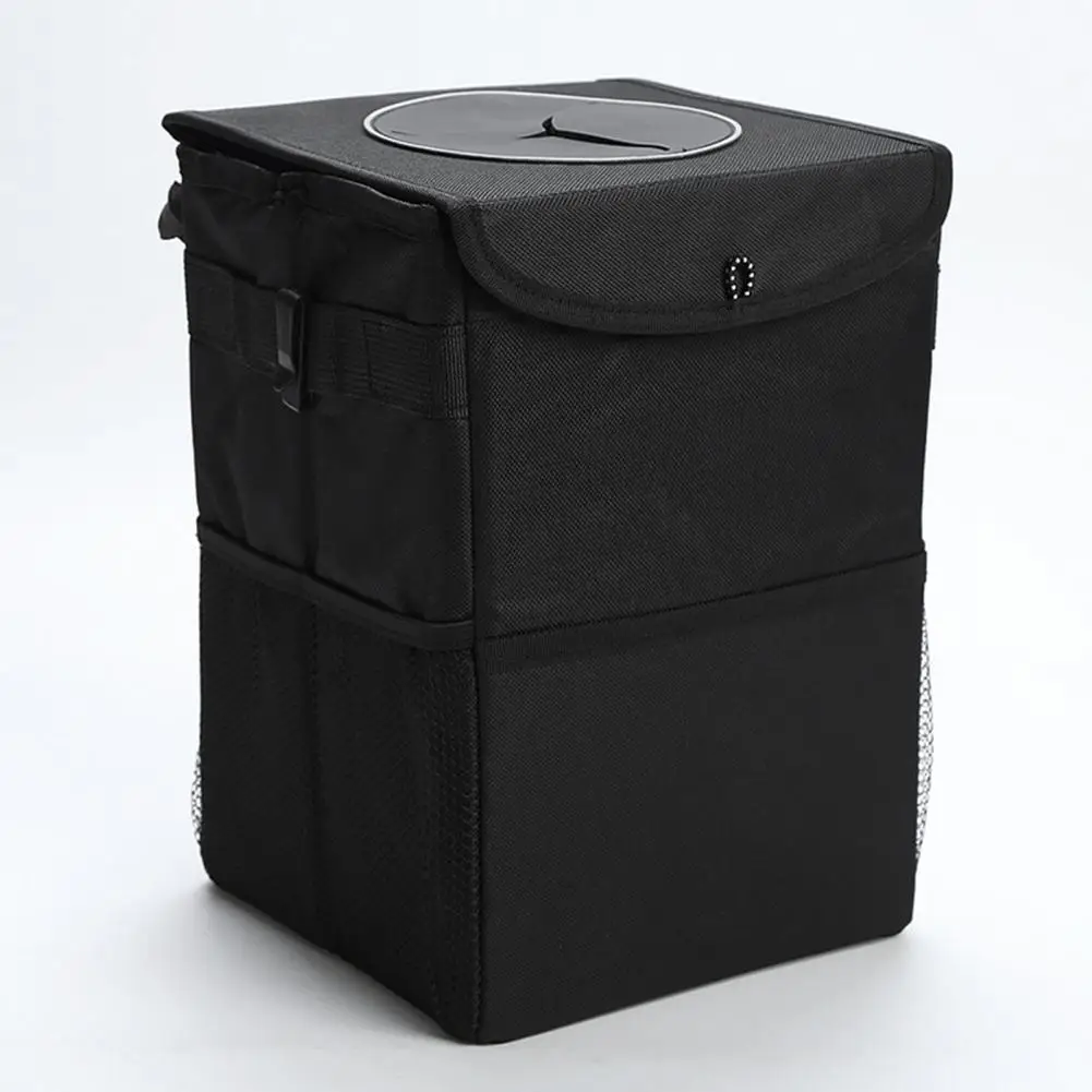 

Car Trash Bag Useful Leak Proof Space-Saving Vehicle Garbage Trash Storage Can Auto Accessories