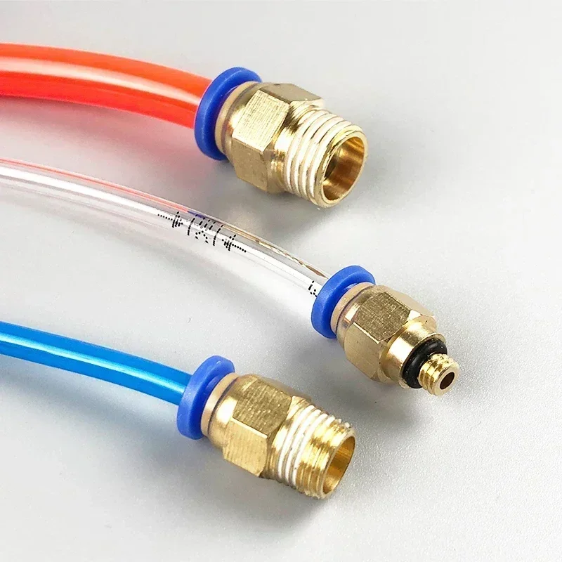 Boxed PC Series 4mm 6mm 8mm 10mm 12mm Air Joint Connectors Hose Tube Pneumatic Fittings 1/4 1/8 Push in Quick Release Couplings