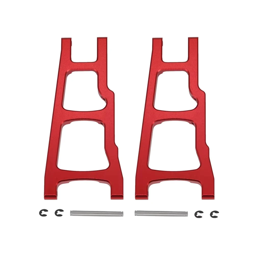 Bracciones de suspensión inferiores delanteros y brazos de suspensión inferiores traseros para RC 1/10 Traxxas Slash 4x4 Rustler Stampede XO-1 # 3655X Piezas