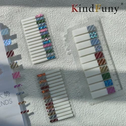 200/300 Sheets Transparent Sticky Notes Self-Adhesive Reading Annotation for Books Notepad Bookmarks Memo Pad Index Tabs