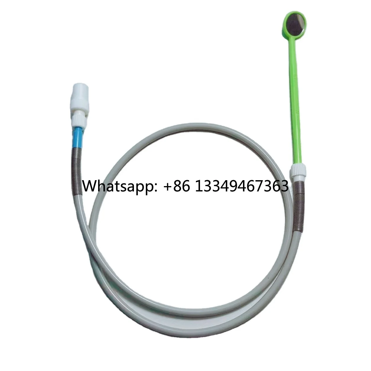 

wholesale High Quality Mouth Mirror Medical Saliva Suction Exam Plastic Disposable Mirror with Suction Tubes in stock