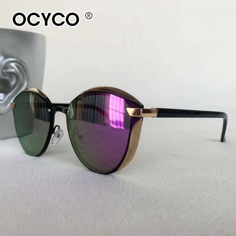 OCYCO 2026 Neue Damen Polarisierte Sonnenbrille Luxus Mode Katzenaugen Damen Vintage Markendesigner Damen Sonnenbrillen Oculos Gafas