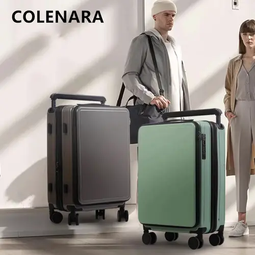 COLENARA 20"Luggage Travel Bag Student ABS + PC Boarding Box 26 Inches Men's Large Capacity Trolley Case Women's Cabin Suitcase - Image 3