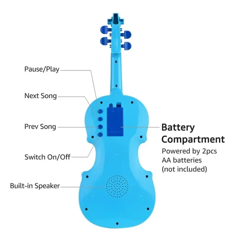 Children's fun educational musical instruments Electronic violin toys Toddler children Boys Girls