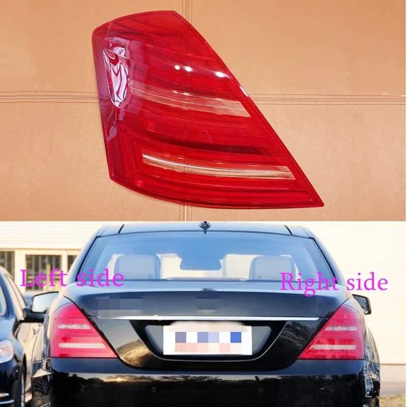 

For Mercedes-Benz S-Class W221 2010 2011 2012 2013 Rear lights Cover Car Replacement Auto Rear Shell Cover