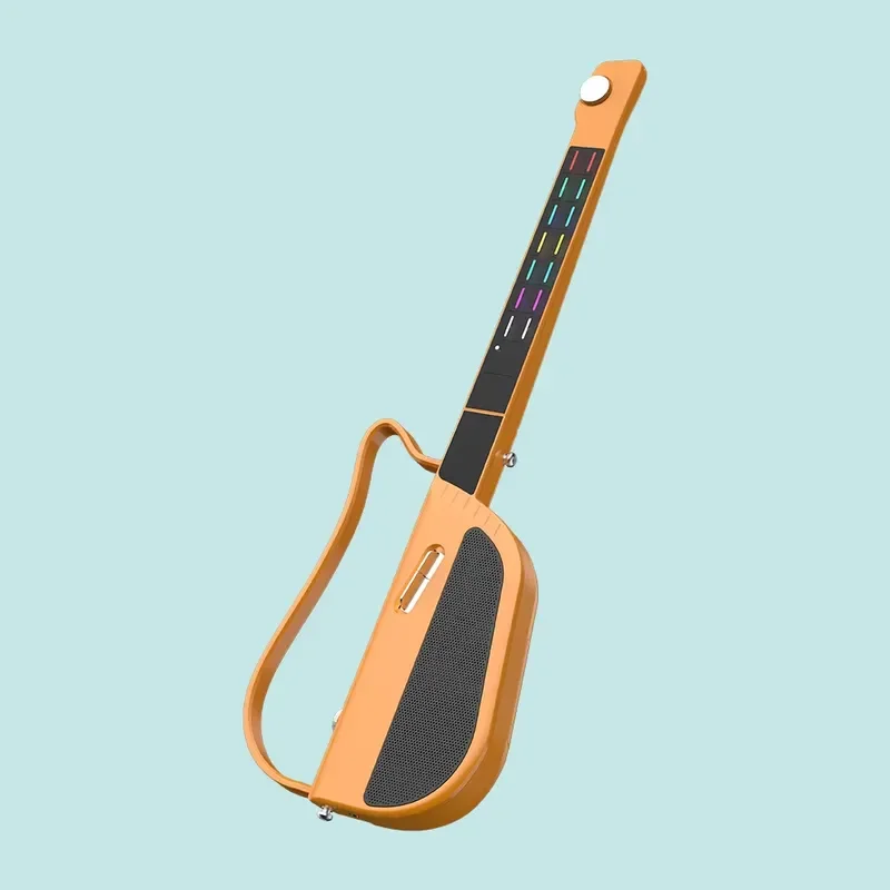 Konix Stringless Guitar Punk Web Multicolor High Quality Upgraded Electronic Instrument for Beginners Practice Performance