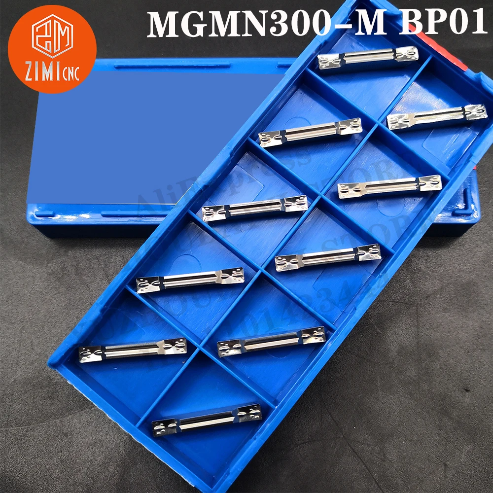 MGMN300-MBP01 MGMN300-M Inserti in carburo Inserti per scanalatura Strumento CNC in metallo inserto scanalato Chip veloce Supporto esterno Utensili da taglio