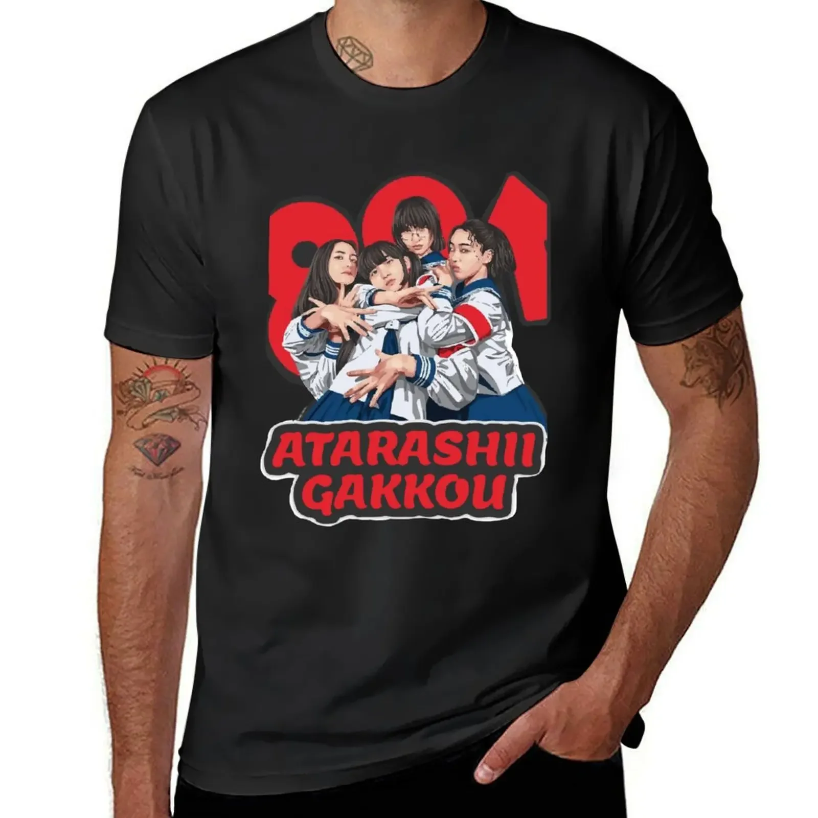 atarashii 88 gakko, atarashii gakko, 88 gakko weird T-Shirt plain sports fans shirts graphic t shirts men