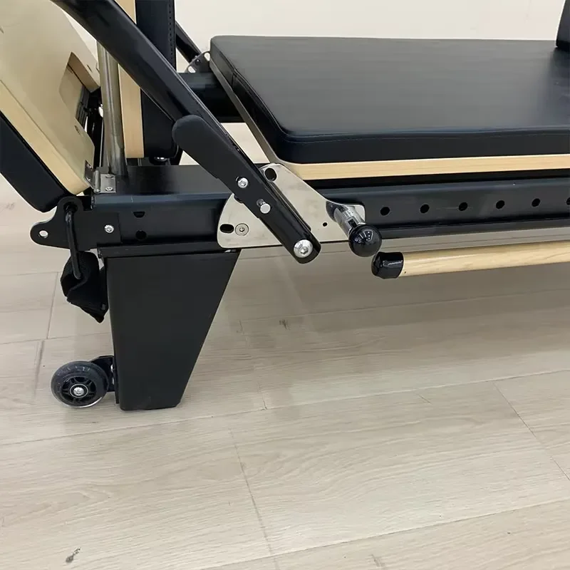 for Ochi Factory Top-rated Balanced Aviation Aluminum Elite Pilates Reformer with Half Tower for Boutique Studio
