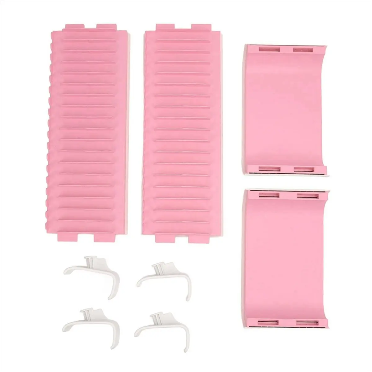 DTD62-HOT-Game Storage Rack for Switch Game Disc Holder Game Disc Rack for Multi-Function Disc Rack White Pink