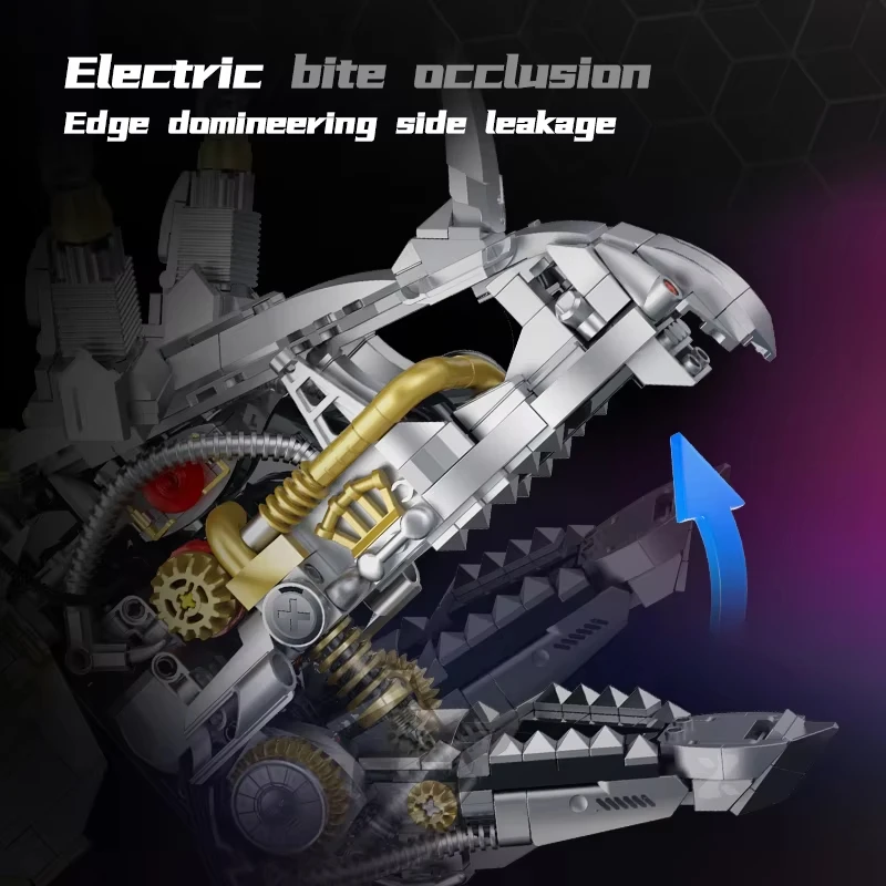 

MOC XZ0006 Механические строительные блоки с черепом трицератопса - игрушка для сборки своими руками для дисплея | Лучший рождественский подарок для детей