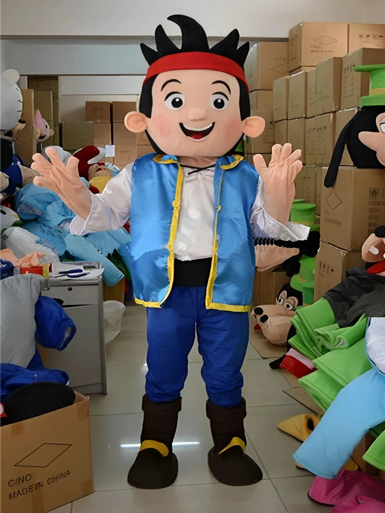 

Pirate Boy Mascot Costume Cosplay Costume Halloween Fancy Dress Birthday Party Maskote Carnival Cartoon Characters for adults