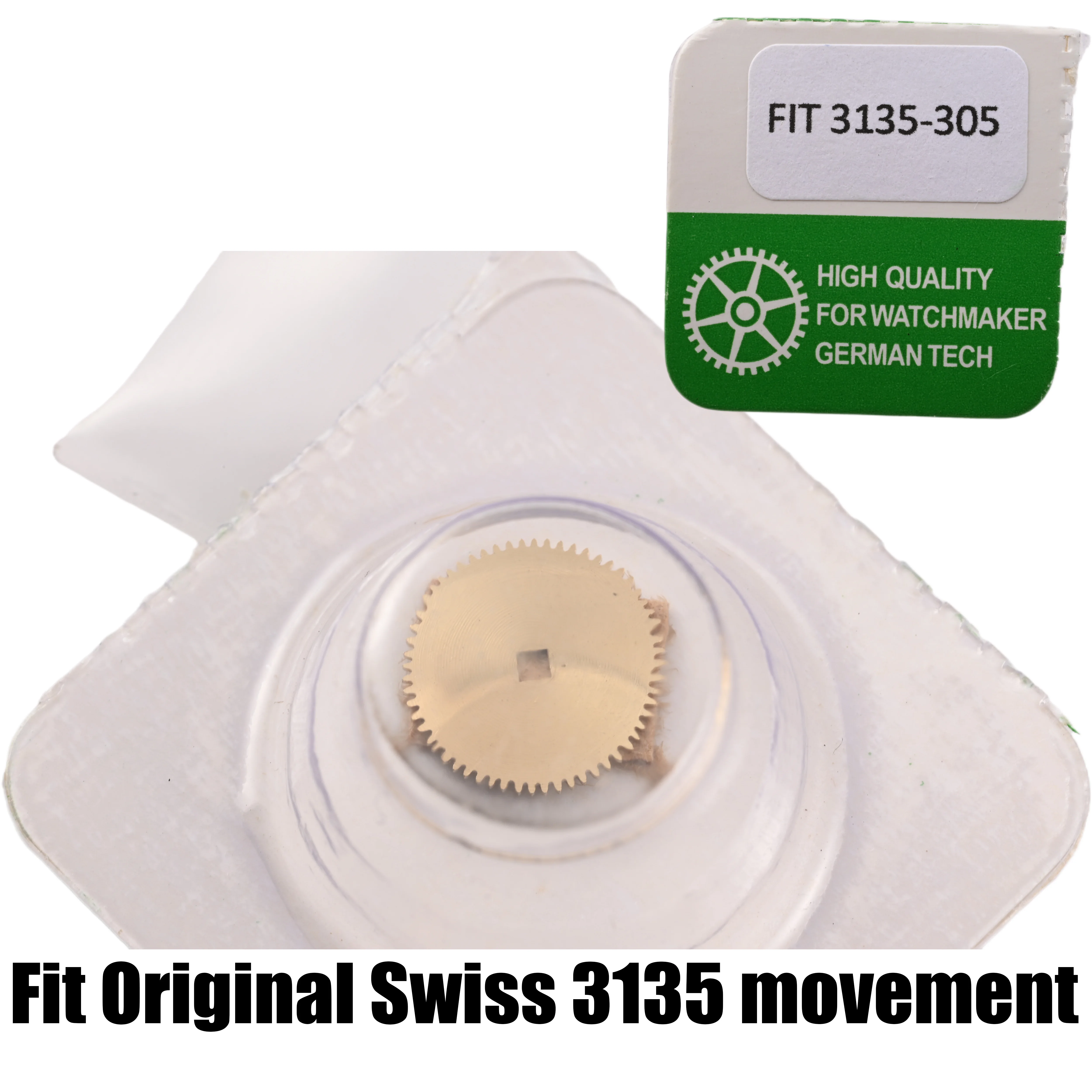 3135 Movement Accessories (substitute) 3135-305 Big Steel Wheel Watch Movement Accessories Switzerland Original