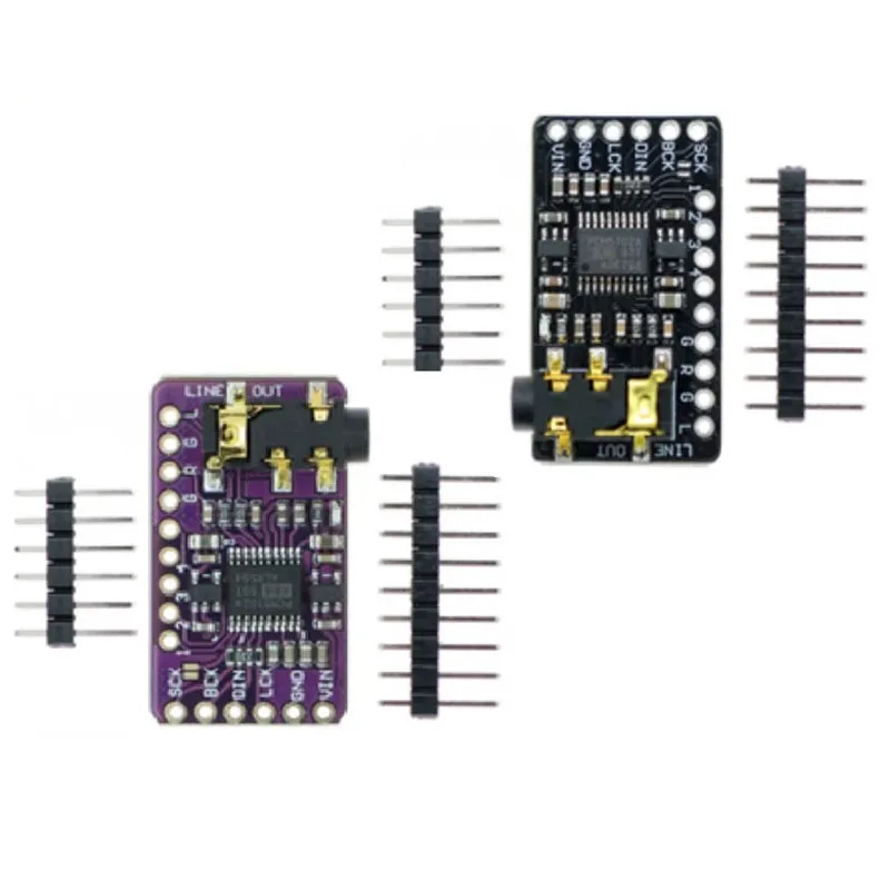 GY-PCM5102 I2S Audio DAC Decoder Board High-Quality Lossless Digital Audio for Raspberry Pi Compatible & Microcontrollers