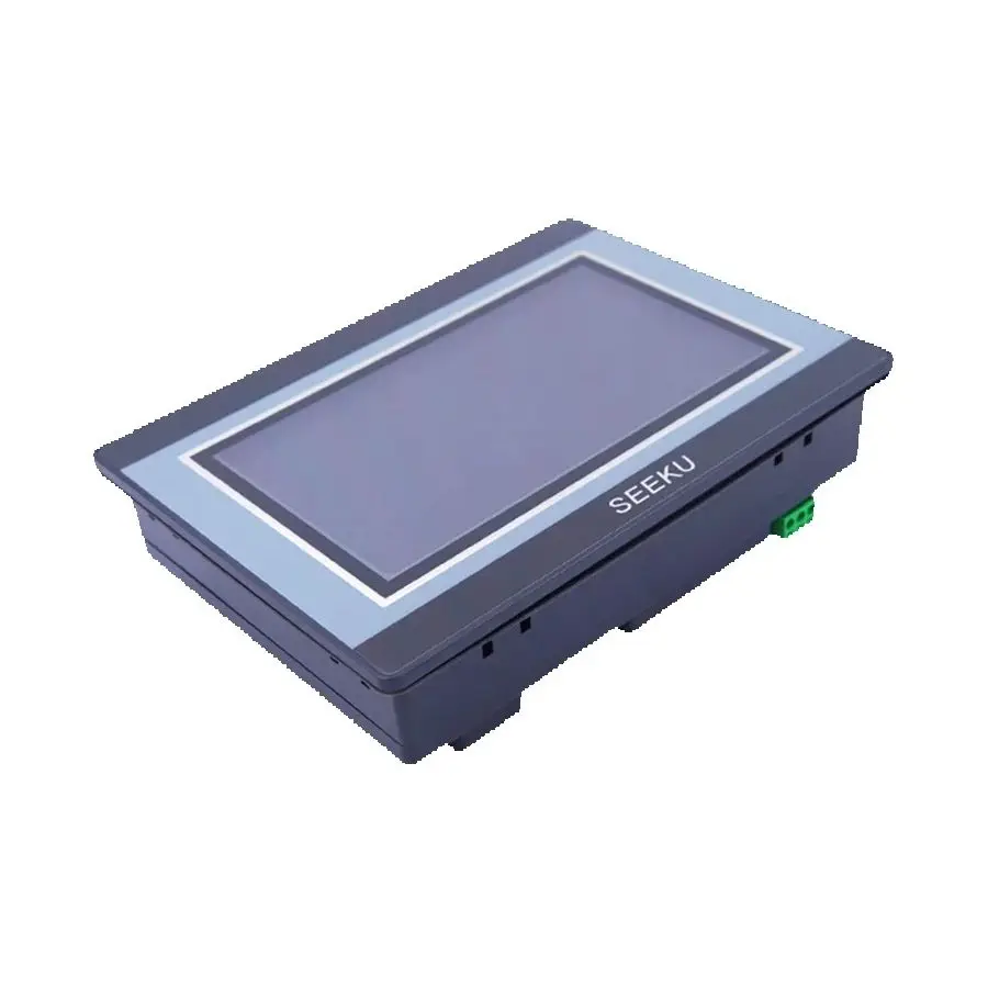 SEEKU WS7020 7 inch HMI PLC All In One With PLC Integrated Panel 0-10V 4-20MA Analog MODBUS 2CH PT100 K type optional