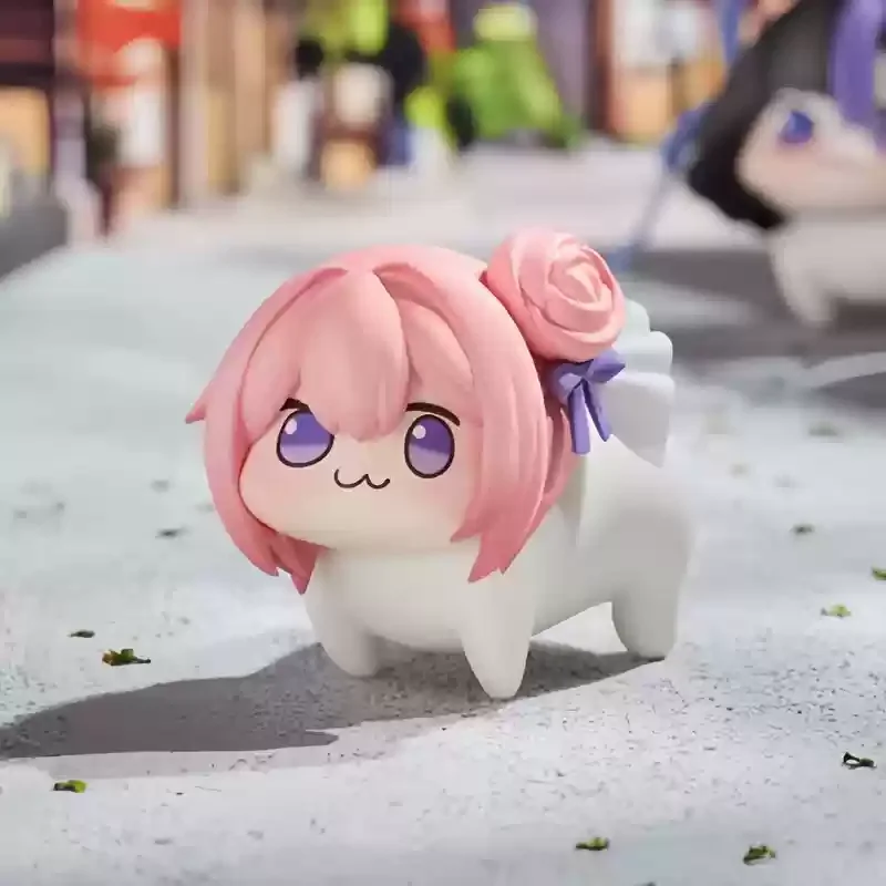 مجموعة شخصيات Nikke Goddess of Victory Doro Chibi مكونة من 6 قطع - ديكور لوحة قيادة السيارة العصرية أنيمي Gk نموذج تمثال قابل للجمع هدية لمحبي