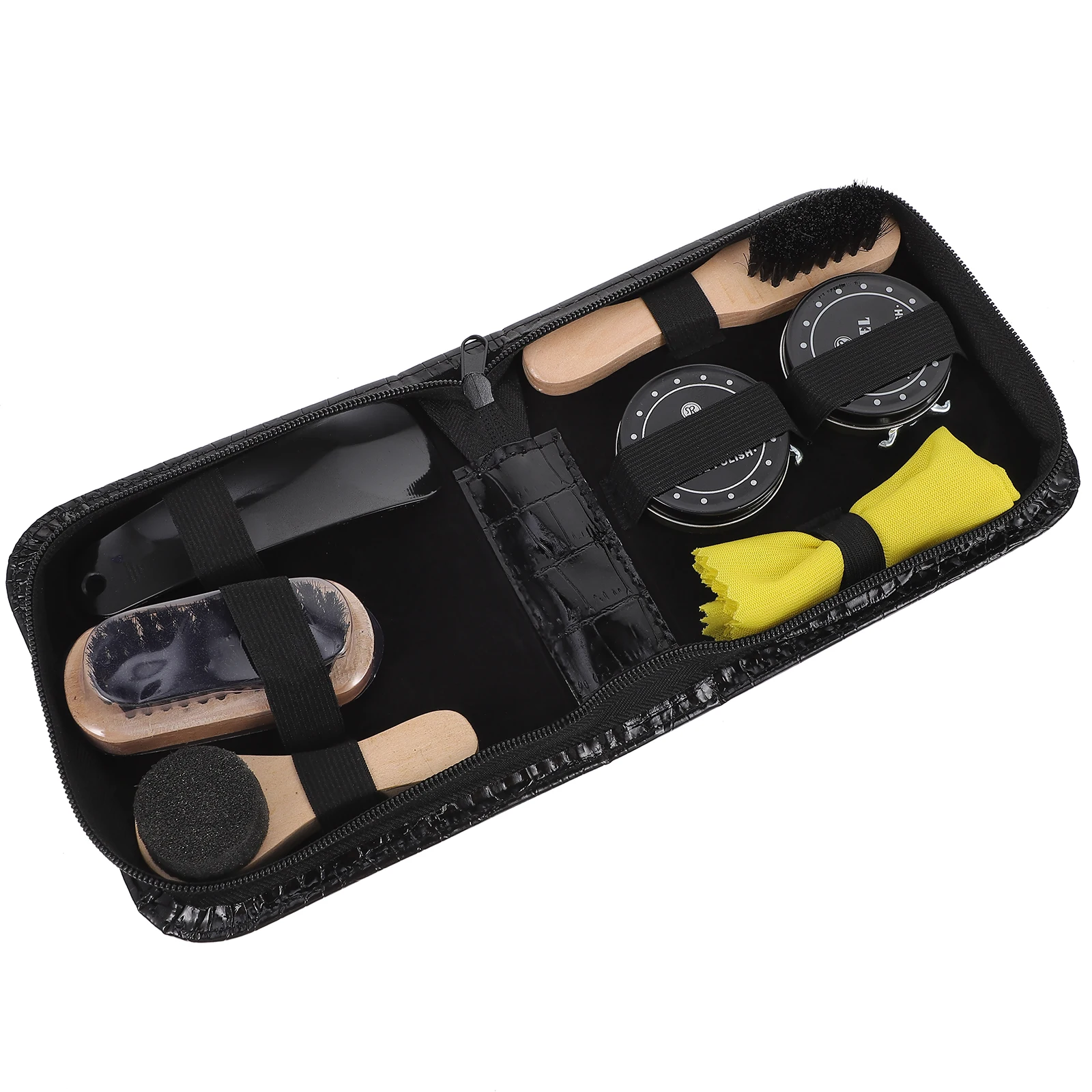 

1Set Shoe Care Set Premium Shoes Cleaning Brush Cream Portable Shoe Polish Tool Lightweight for Travel Shoes Cleaning Brush