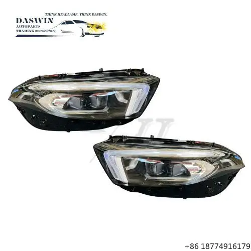 Farol Dianteiro Esquerdo Novo OEM 12V para Mercedes-Benz Classe A W177 2019-2022 (A180, A190, A200, A220) - A1779060801 / A1779060701