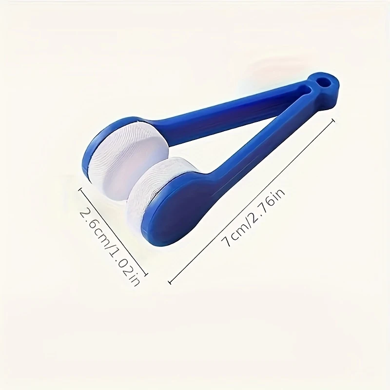 3-Pack Portable Lens Cleaning Cloths - Scratch-Free Eyeglass & Camera Lens Cleaner with Ergonomic Handle