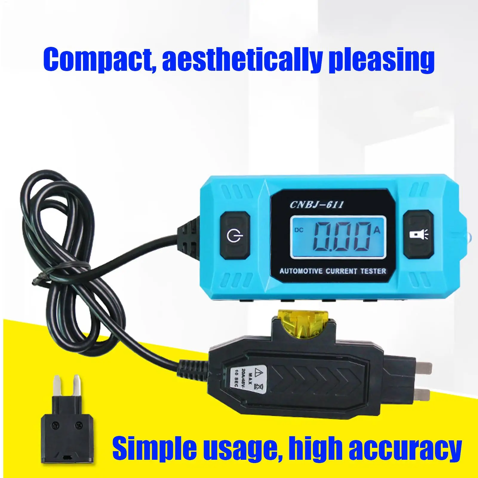 

Тестер зонда мощности, высокоточный долговечный электрический детектор, тестер автомобильного зонда неисправностей для профессионального ремонта