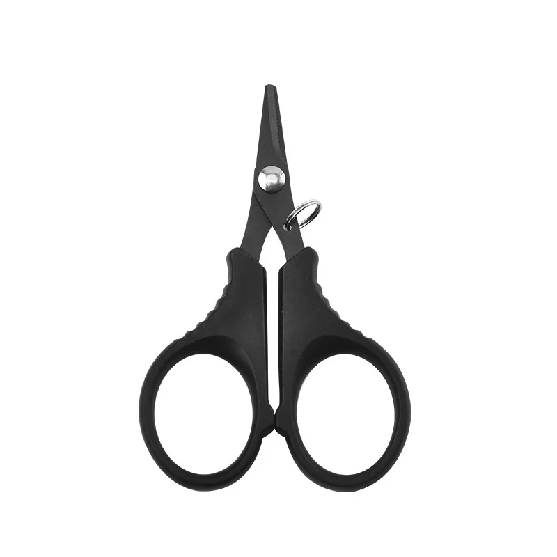 Titanium Coating Stainless Steel Fishing Scissor Plier Cut PE Braid Line Cutter Plies Carp Fishing Tools Accessories image 6