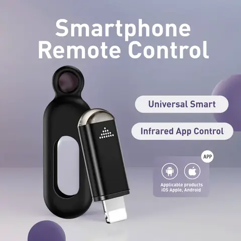 Short Capsule Mobile Phone Universal TV Air Conditioner Adapter Convenient and Remote Infrared Transmitter Smart Remote Control