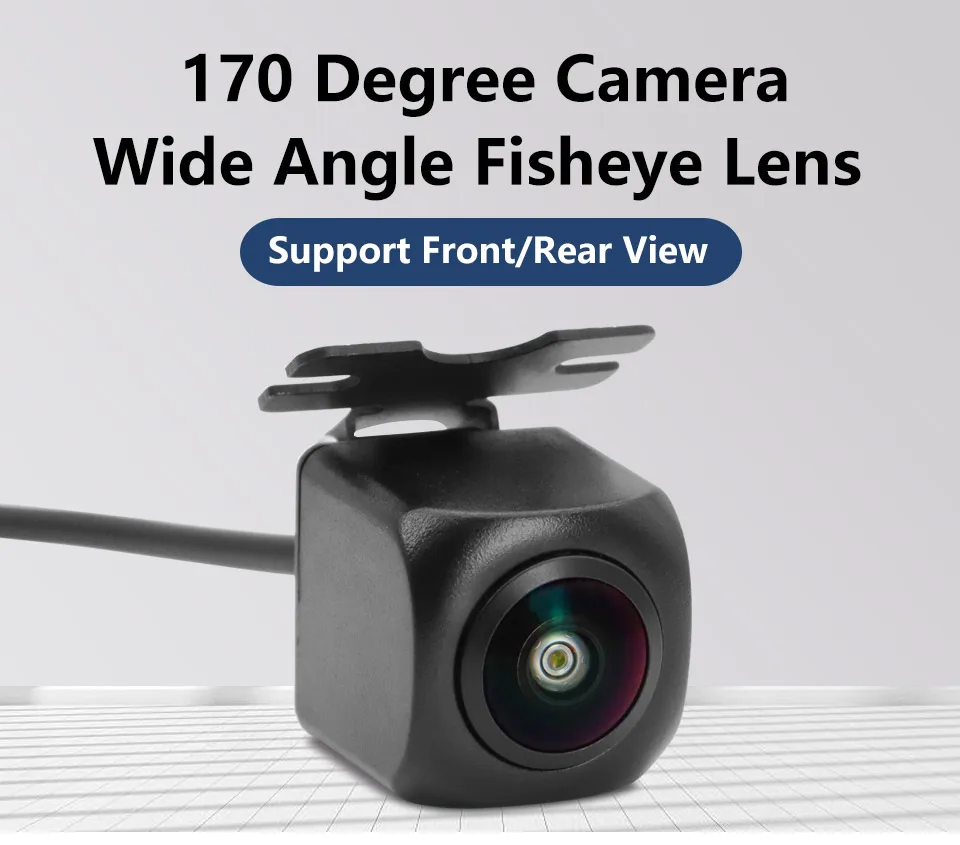 Smartour AHD 1080P 180 Grad Golden Fisheye Einstellbare Auto Vorne Reverse Backup Rückansicht Kamera Für Fahrzeug Android DVD Monitor – Detail 15