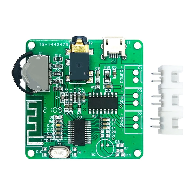 Stereo Bluetooth 3W 5W Power Amplifier Board PAM8406 Digital Power Amplifier Module DIY Bluetooth 5.0 Speaker