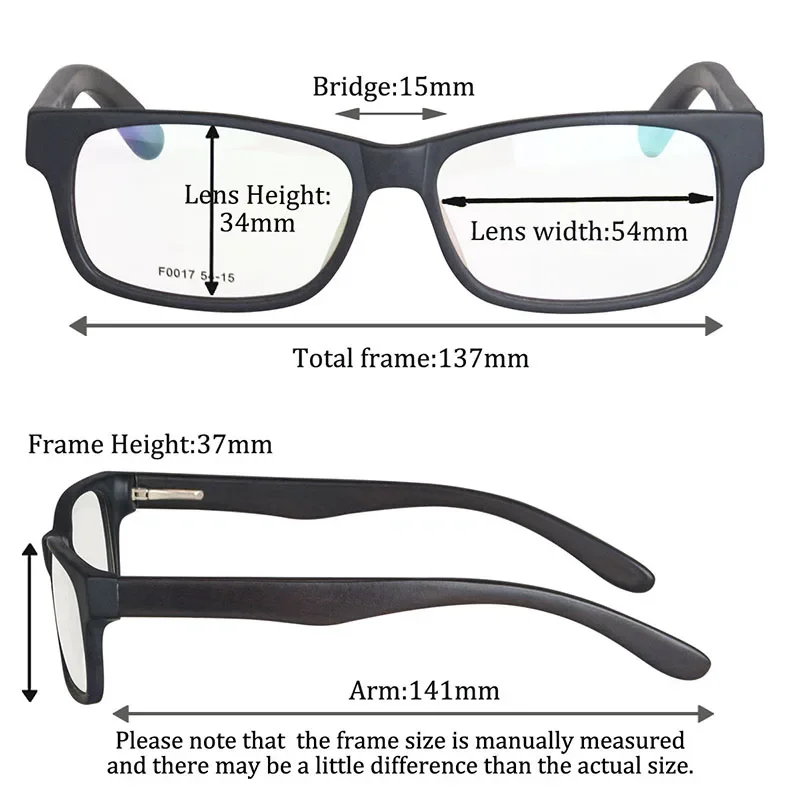 SHINU Men's glasses nature wood glasses frame progressive reading glasses men prescription resin lenses Multifocal clear on top