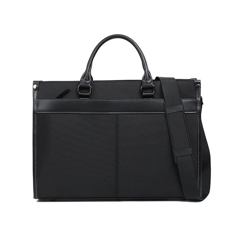

Briefcase Japanese-style handbag document bag nylon horizontal shoulder bag premium office laptop bag