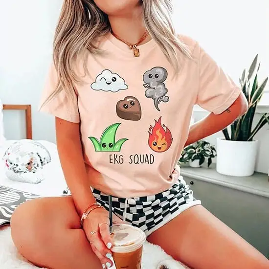 Ekg Leads T Shirt F… - image